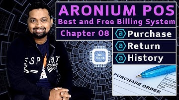 Chapter 08 Purchase, Stock Return and Stock History in Aronium   Best and Free POS