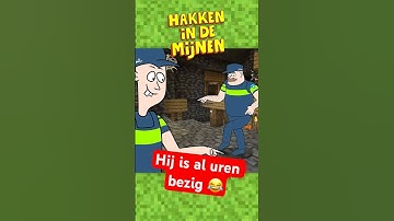 Uren Hakken In De Mijnen!! 😡 #vogeljongen #minecraft #aminecraftmovie #hakken