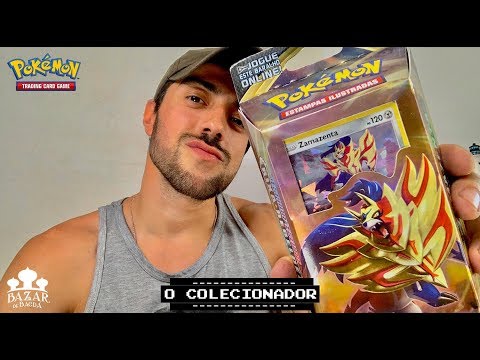 Pokemon 2 Deck Rixa Rebelde Zacian + Zamazenta Copag Cartas em