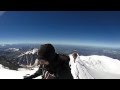 Mont Blanc 360 vídeo, summit ridge