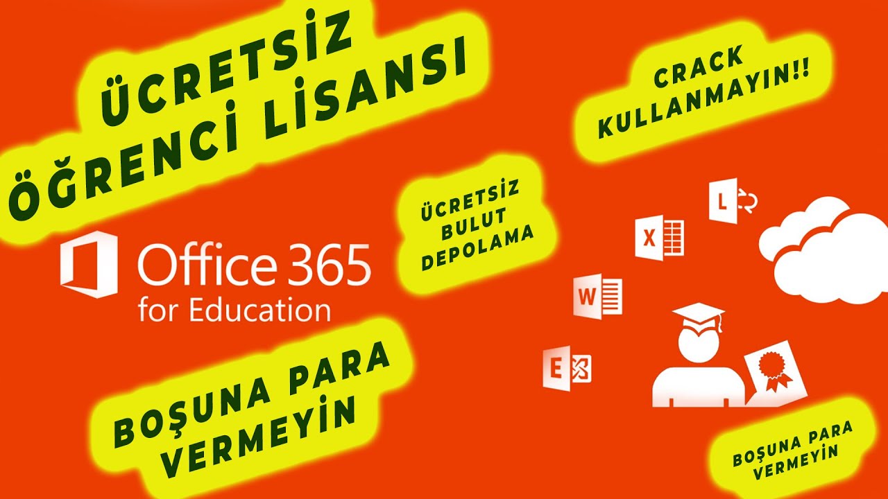 ogrencilere ucretsiz office 365 orijinal programsiz etkinlestirme youtube