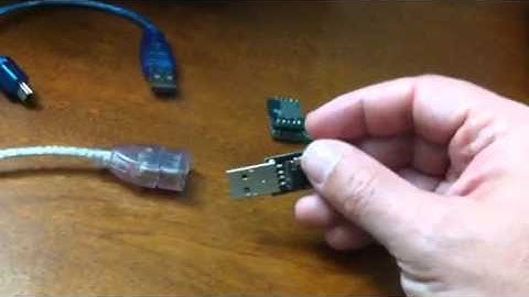 USB keystroke injection attack tool