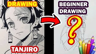 How To Draw Tanjiro Kamado From Demon Slayer Step By Step Beginner Guide - Daily Drawing Tutorial