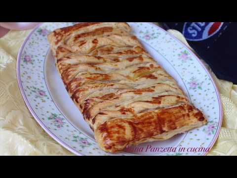 Strudel con prosciutto e formaggio