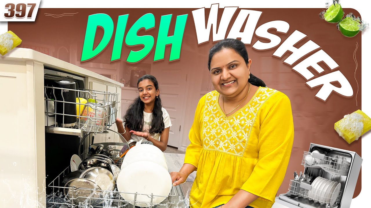 Dish Washer VAAS Family  Telugu Vlogs