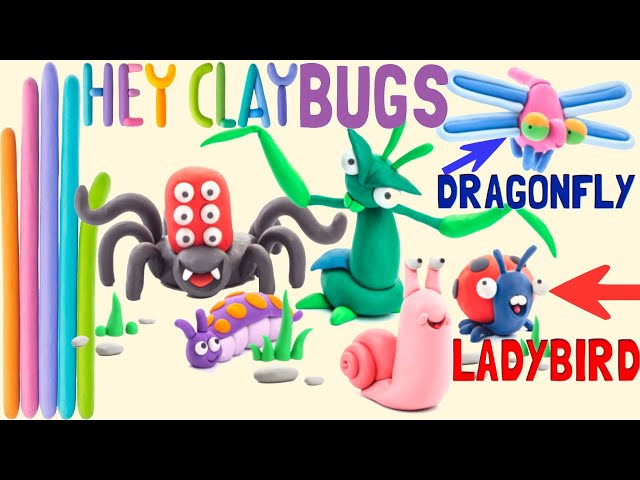 Hey Clay Claymates - Caterpillar
