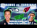 Seahawks vs. Cardinals - Live Fan Reaction with Play-by-Play (NorbCam Reacts)