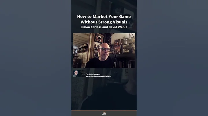 How to Market Your Game Without Strong Visuals - Simon Carless and David Wehle #Shorts