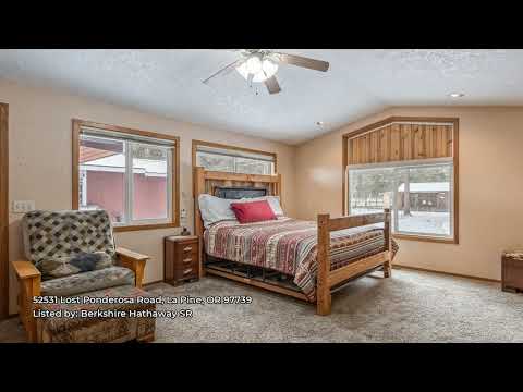 52531 Lost Ponderosa Road, La Pine, OR home video tour