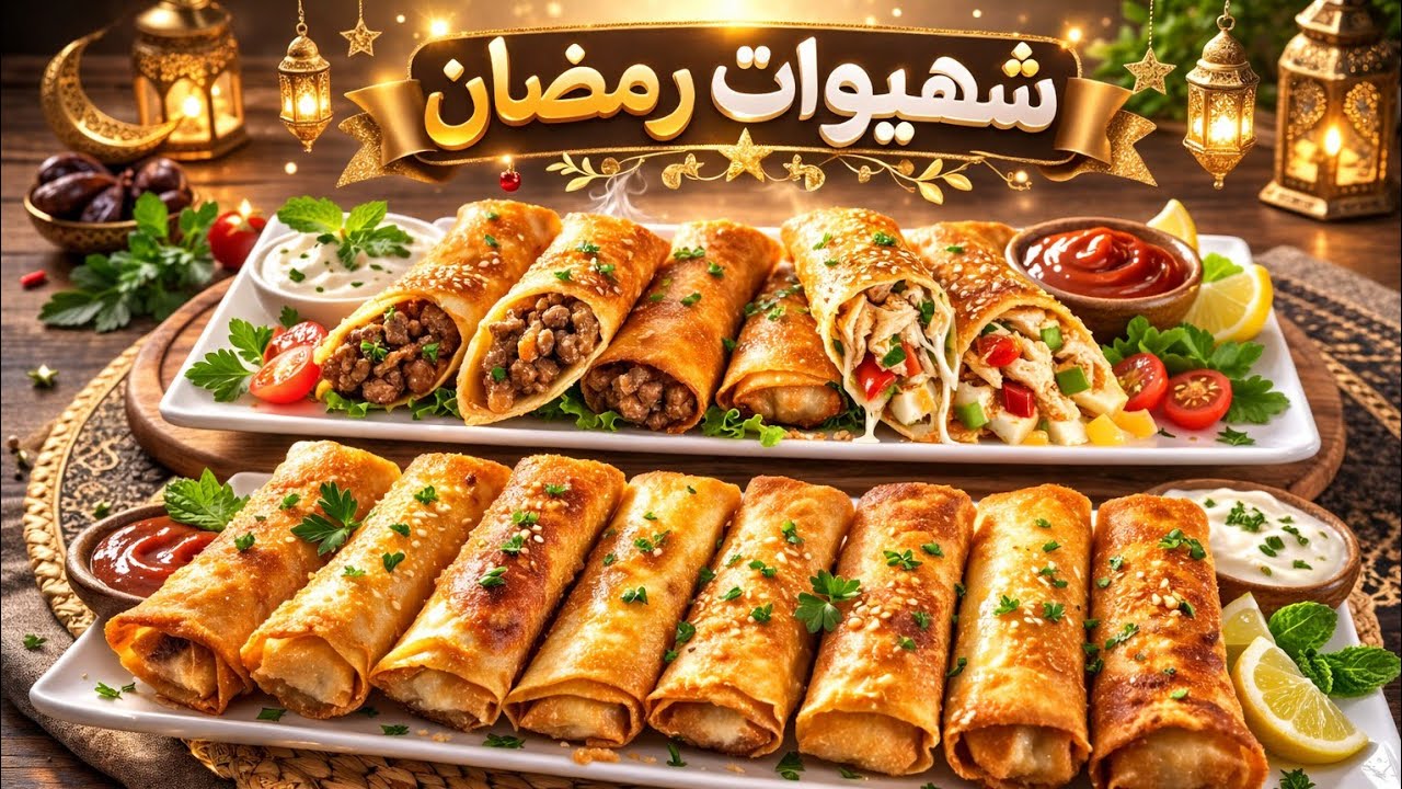 رمضان 2026 🌙 سكيار مقرمشين بجوج حشوات لذيذة وساهلين فالتحضير 🔥