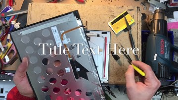 How I refurbish the screen on Dell xps13 9350 (Satisfaction) -relik18