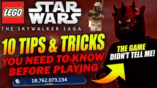 LEGO Star Wars: The Skywalker Saga Tips & Tricks You NEED TO KNOW and That The Game Doesn't Tell You