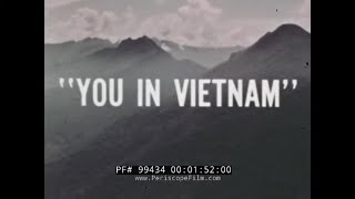 1967 U.S. MARINE CORPS. VIETNAM ORIENTATION & INDOCTRINATION FILM  "YOU IN VIETNAM" 99434