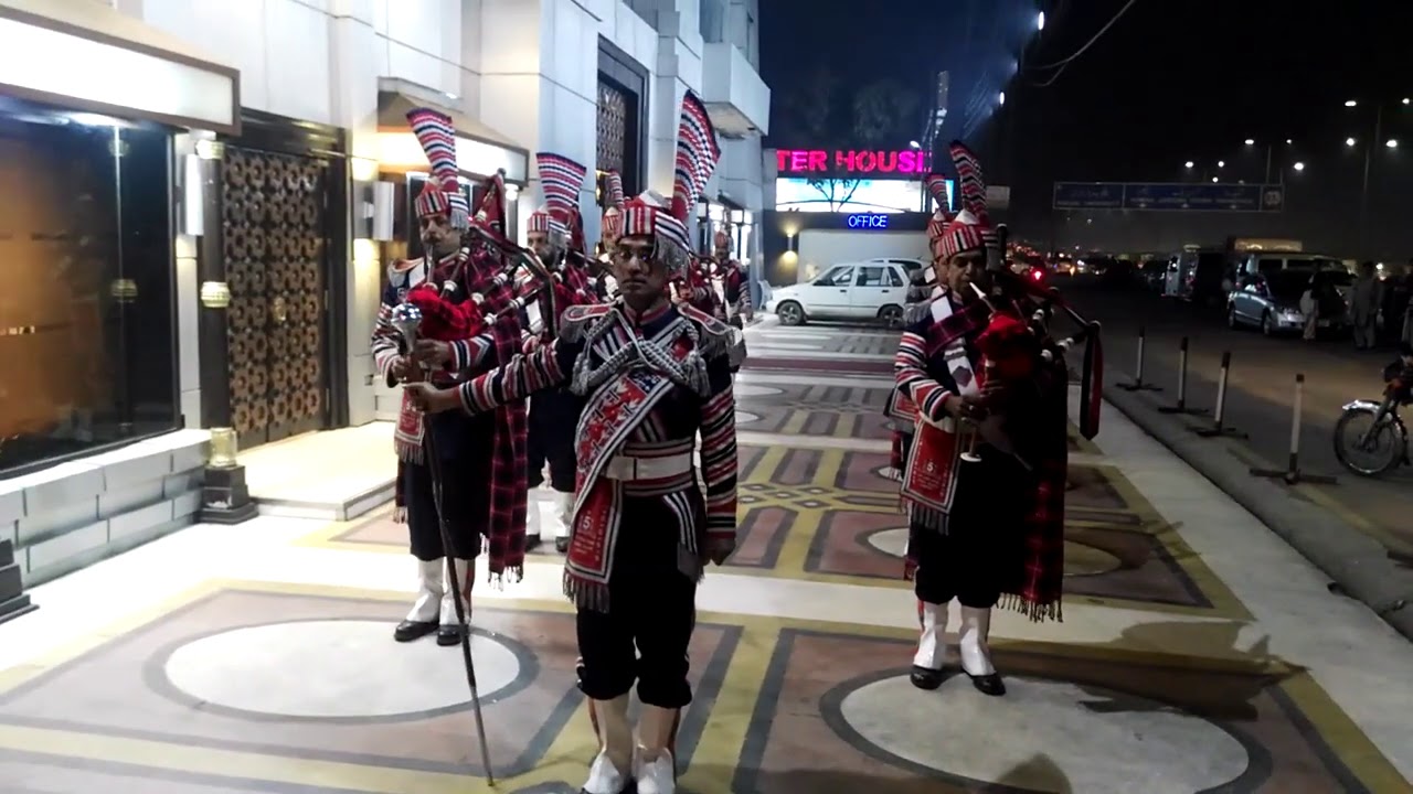 five star ⭐ pipe band lahore abdul hameed brothers 0300/4334929 0311/