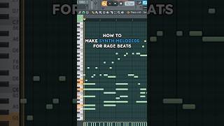 MAKE CATCHY SYNTH MELODIES FOR RAGE BEATS #shorts