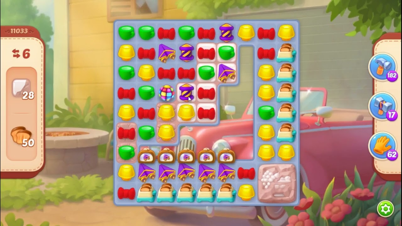 Homescapes Level 11033 - NO BOOSTERS 🏠 | SKILLGAMING ✔️