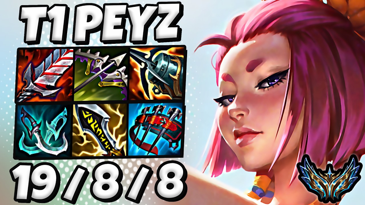 T1 Peyz Yunara ADC vs Miss Fortune - Patch 26.3 Korea Challenger 2036 LP