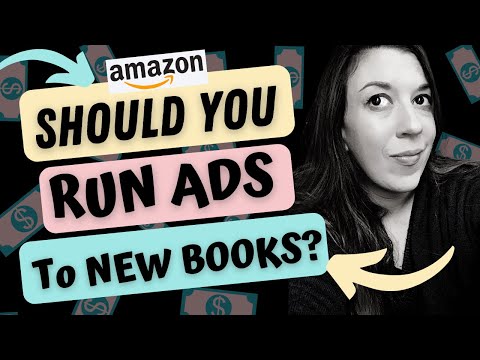 AMAZON ADS KDP - Should you run Ads to NEW books - Low Content Book Publishing