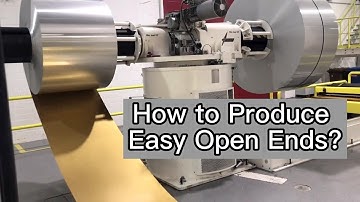 How to produce easy open ends