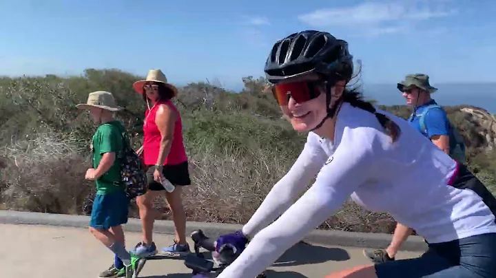 Jess rides my Ritchey Road Logic for the first tim...