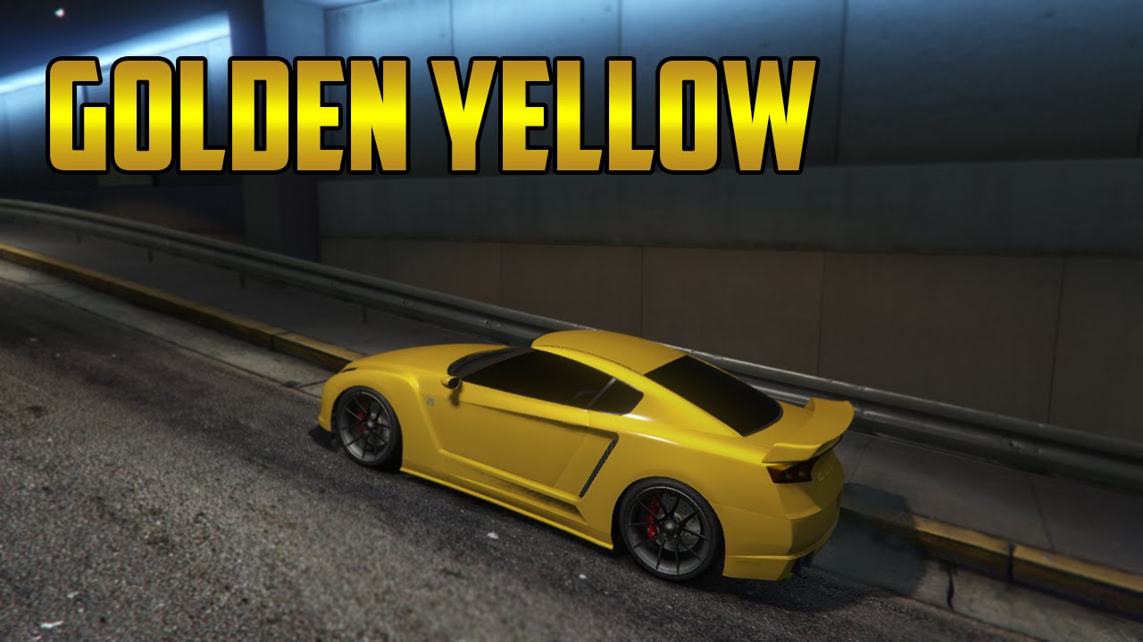 GTA 5 Online NEW Golden Yellow Modded Crew Colour YouTube gta-5-online-new-golden-yellow-modded-crew-colour-youtube