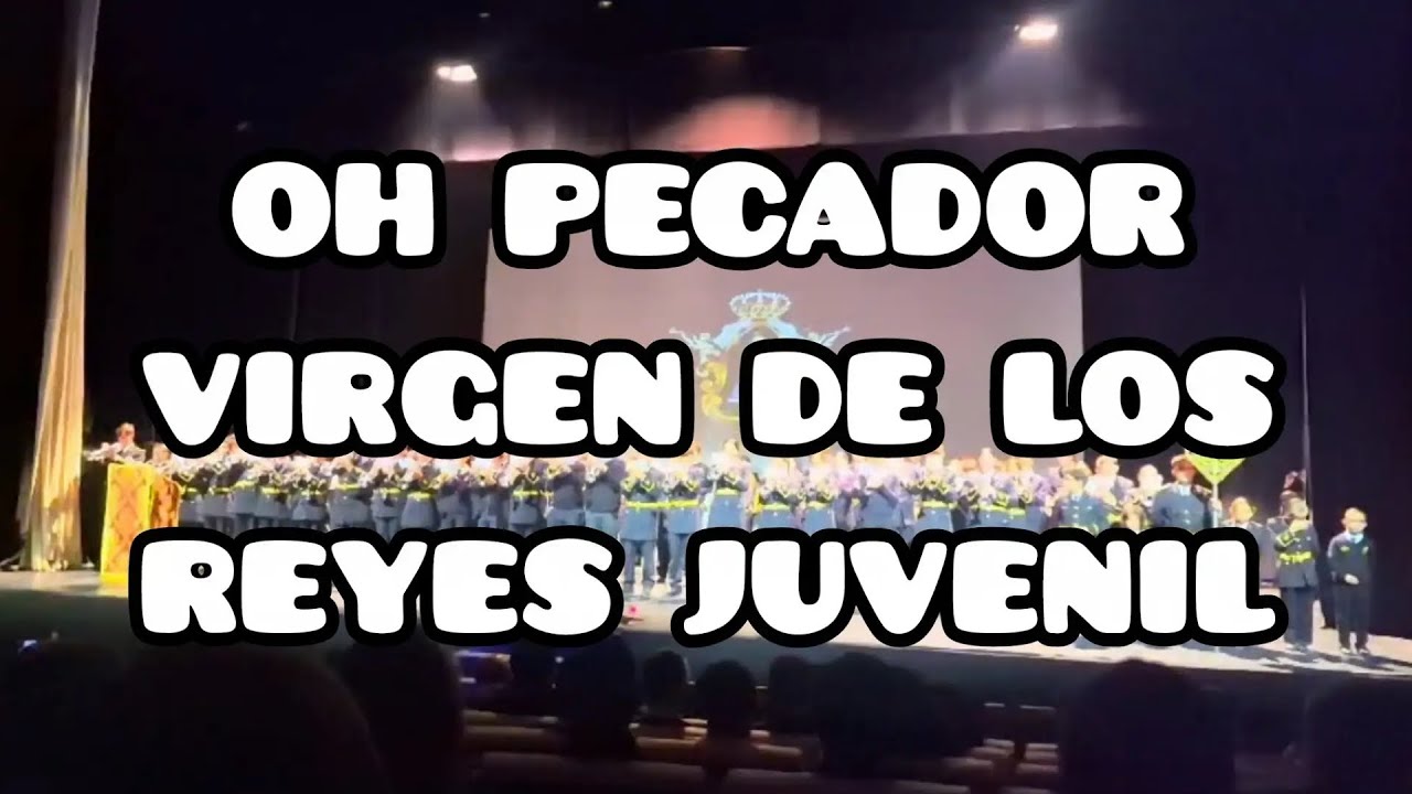 [4K] OH PECADOR | VIRGEN DE LOS REYES JUVENIL | Sevilla Cofrade