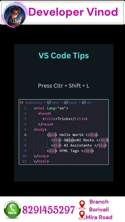 VS Code Tips & Tricks: Level Up Your Coding Game 💻 #python #webdesign # ...