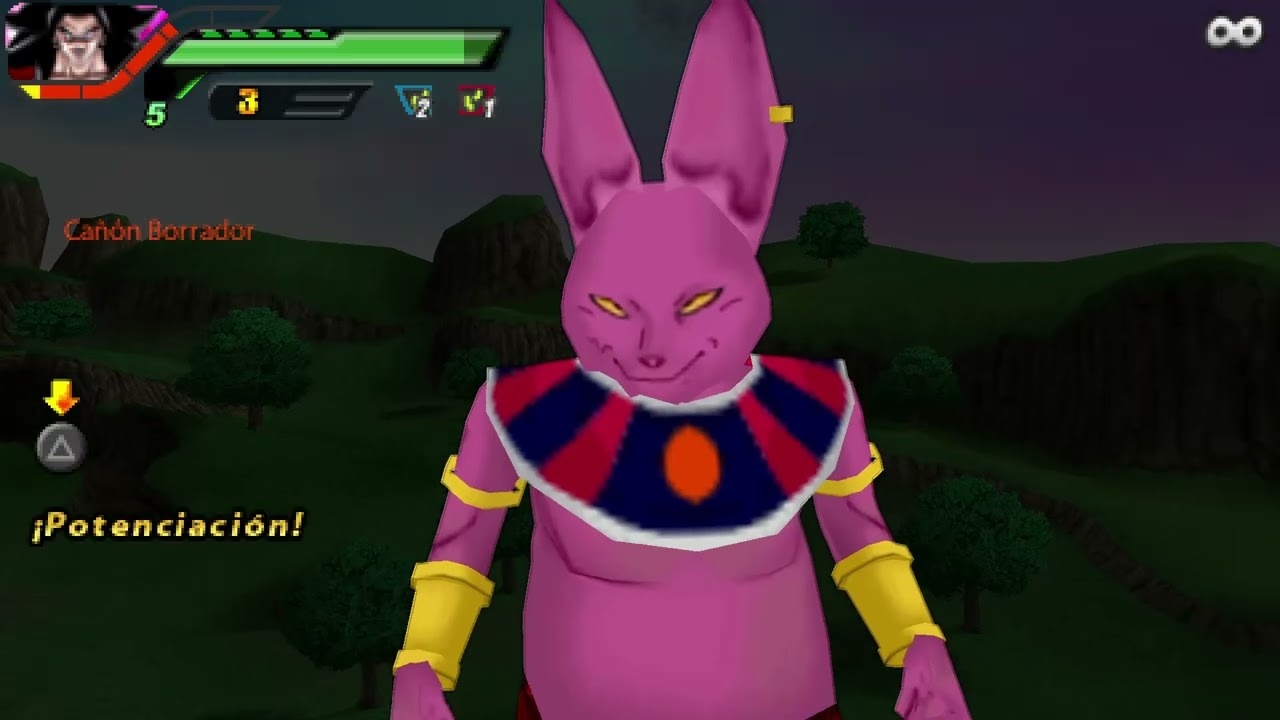 Dragon Ball Z  Tenkaichi Tag Team Broly vs Champa