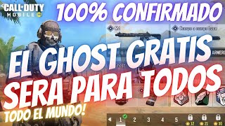 CONFIRMADO GHOST VA SER GRATIS PARA TODOS | COD Mobile | ACTIVISION DA LA MEJOR NOTICIA