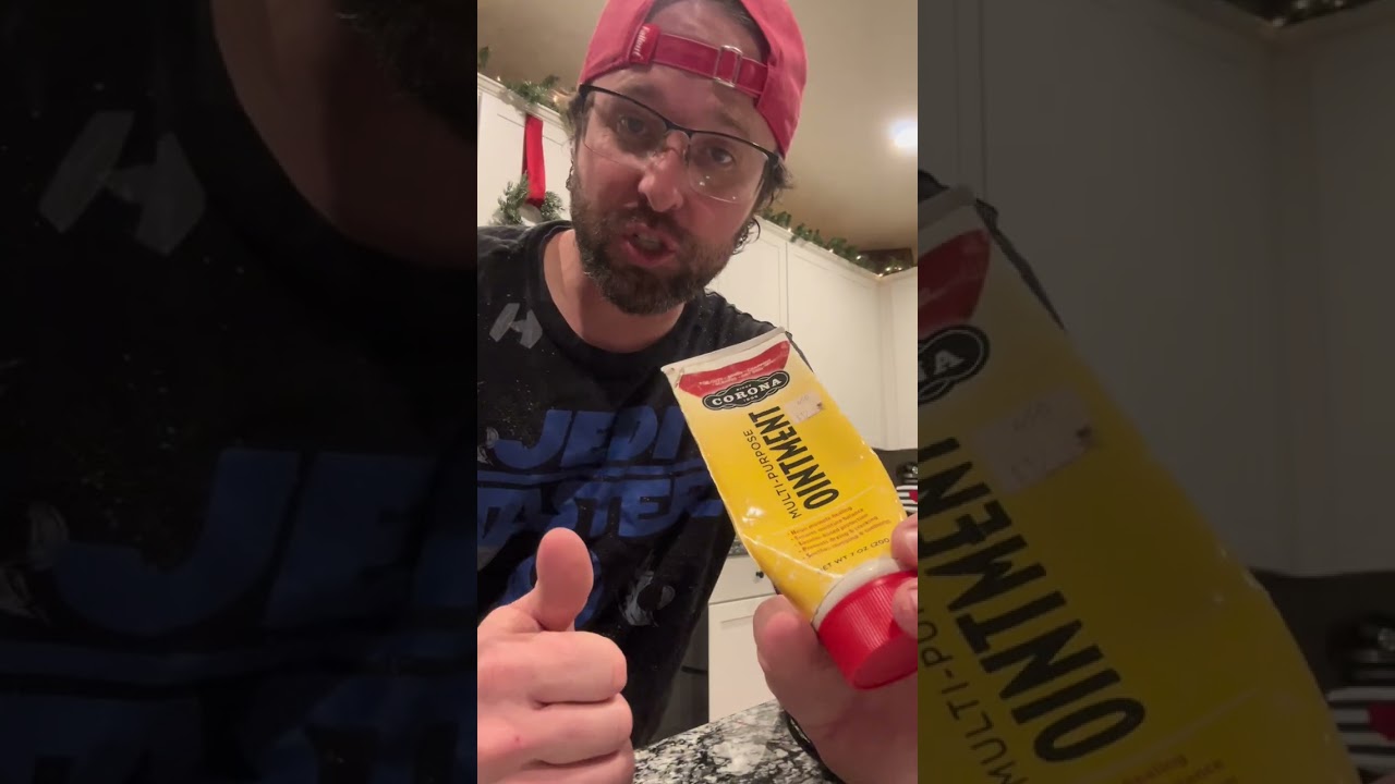 Using corona multipurpose ointment for wounds.