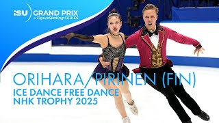 Download Lagu Yuka ORIHARA / Juho PIRINEN (FIN) | Ice Dance Free Dance | NHK Trophy 2025 | #GPFigure MP3