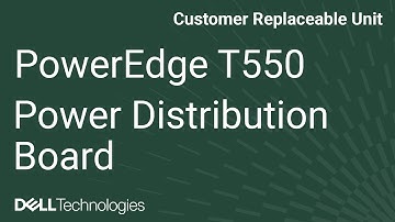 Dell  PowerEdge T550: Remove/Install Power Distribution Board