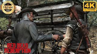 RDR 1 : The Mexican Wagon Train - REALISTIC IMMERSIVE GRAPHICS : 4k - 144 fps PC