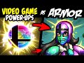 What if VIDEO GAME POWER UPS Were FANTASY ARMOR?! (Lore &amp; Speedpaint)