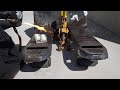 Crown PE pallet jack entry and exit roller change out