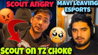 Scout | Mavi leaving Esports ⚠️ Why Teamzero Choked 🚨 Tz Bad performance 💔 BGIS Sus clip 😳