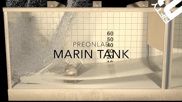 MARIN Tank Simulation with PreonLab