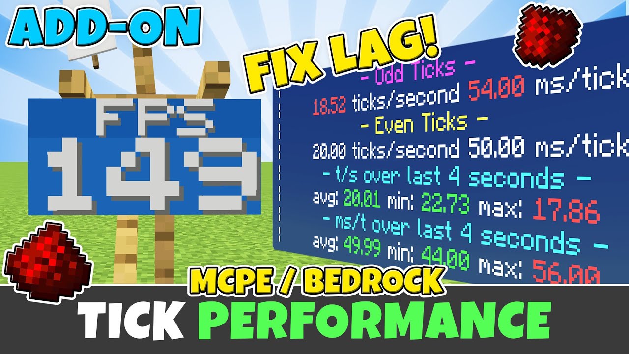 Minecraft TICK PERFORMANCE ADD ON FIX LAG YouTube minecraft-tick-performance-add-on-fix-lag-youtube