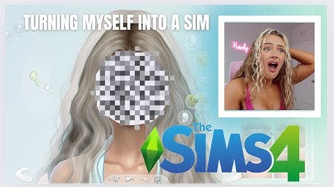 I tried to create myself in the sims 4 & FAILED | using CC MY FIRST GAMING VIDEO