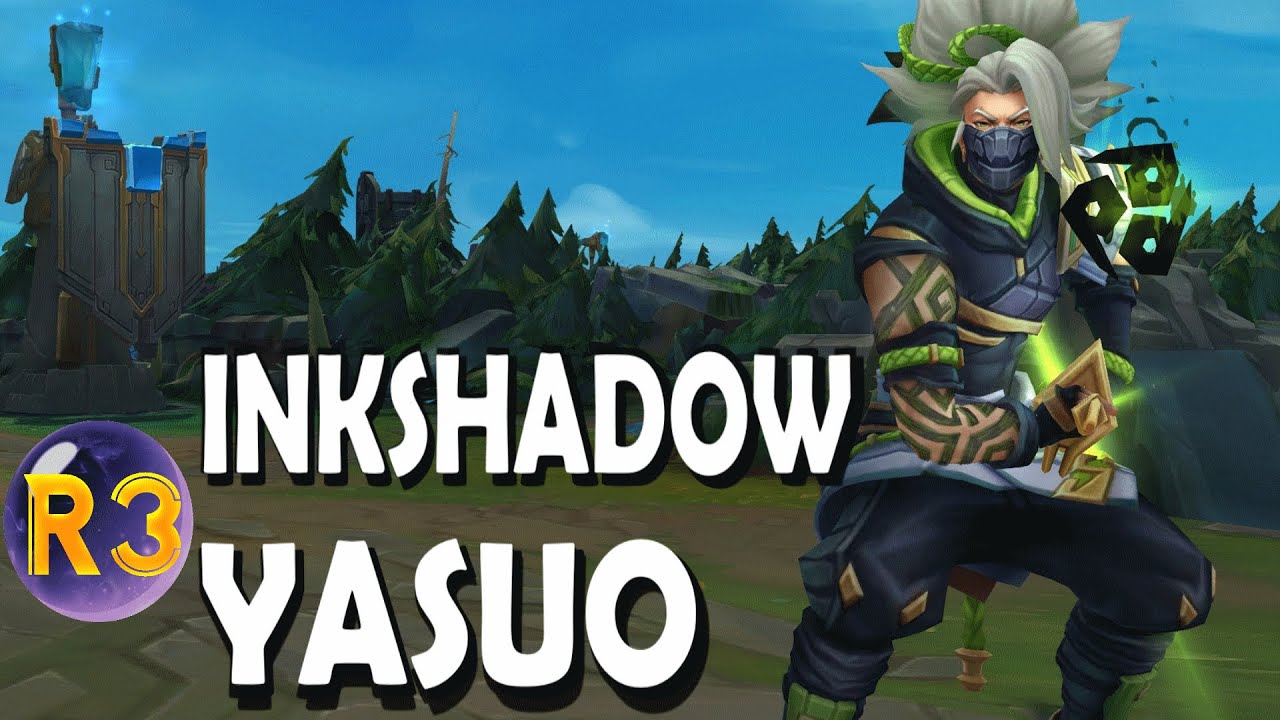 Inkshadow Yasuo Skin Spotlight - League of Legends - YouTube