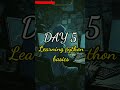 learn python in 30 sec #learningpython #coder #programming #youtubeshorts