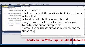 Students Result Management In C# Part 8