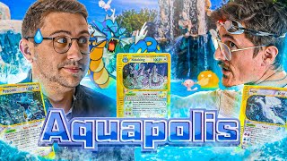 OPENING POKEMON : DIRECTION AQUAPOLIS (On ouvre des cartes rarissimes 😱🌊)