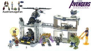 Lego Avengers Endgame 76131 Avengers Compound Battle Speed Build