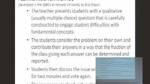 Peer Instruction method in introductory classes in Mathemati