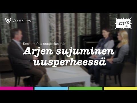 Arjen sujuminen uusperheessä