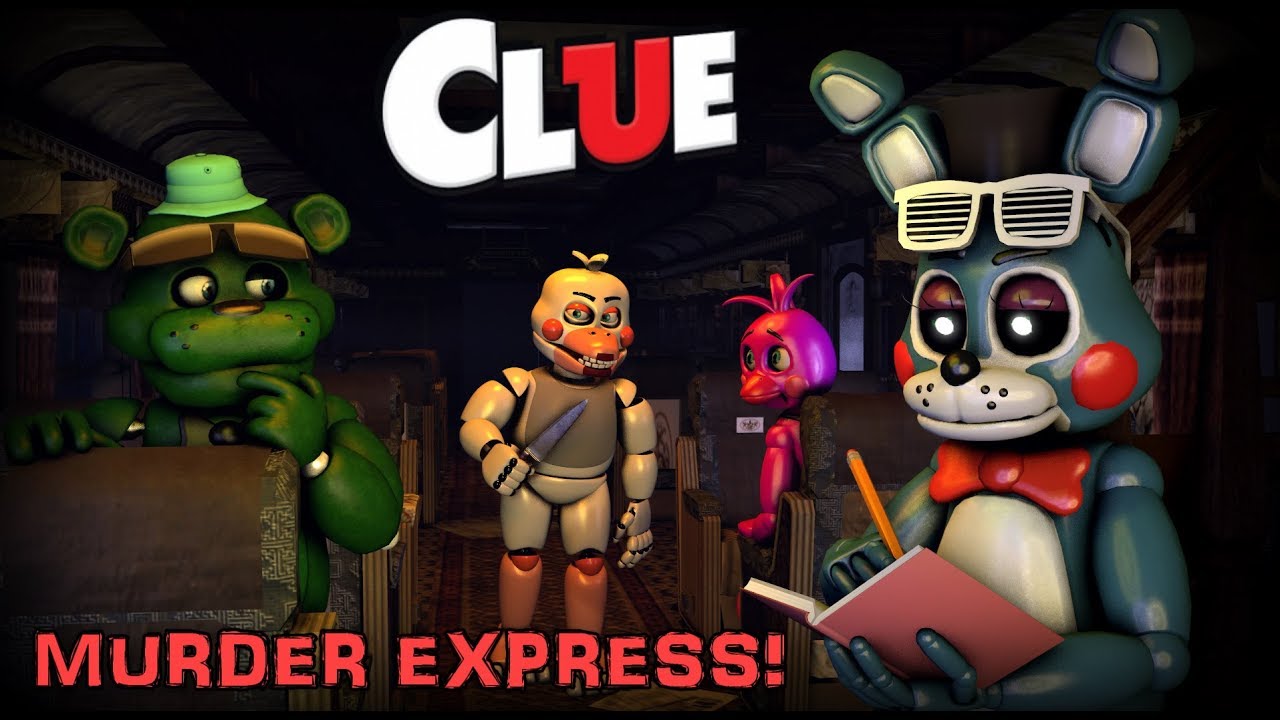 THERE'S A KILLER ON THE TRAIN?!?  Clue Murder Express Theme  YouTube