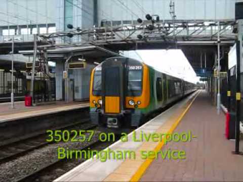 London Midland cl.350/2s & Merseyrail cl.507/508s filmed at Liverpool South Parkway during a brief veg. there.