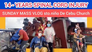 SUNDAY MASS VLOG/ 14- YEAR'S SPINAL CORD INJURY