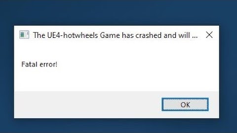 How to fix hot wheels unleashed fatal error epic games